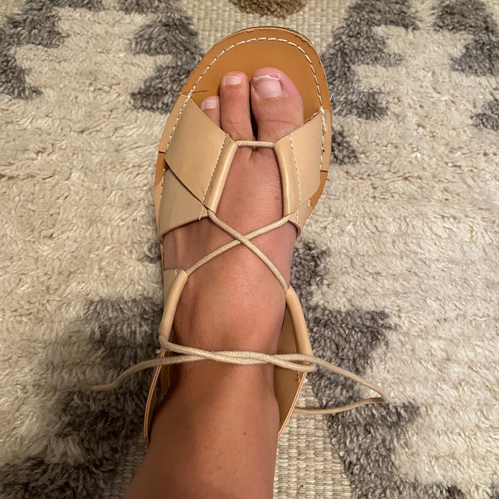 ❌SOLD❌Lace up sandals